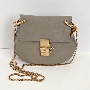 SOLD *nfs* CHLOE Grained Lambkin Mini Drew Shoulder Bag